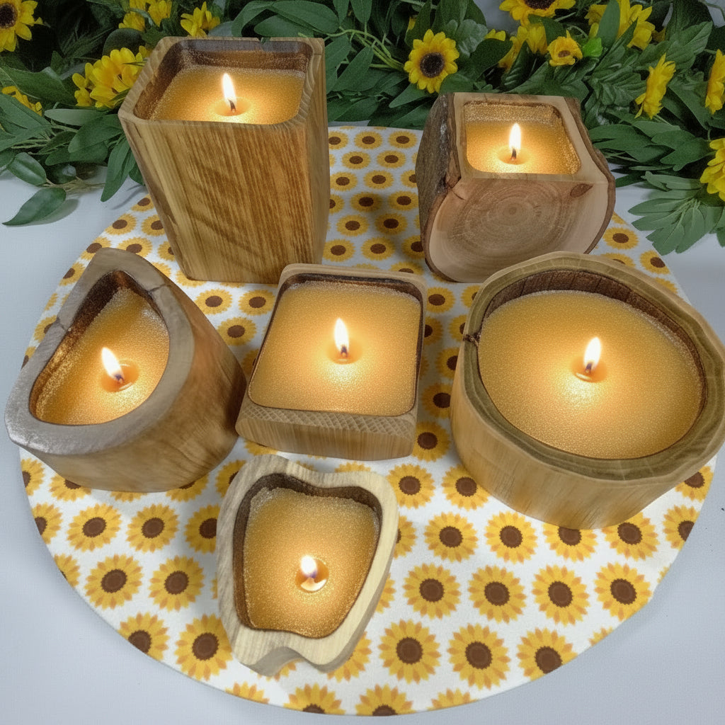 SANDLEZ! "Sand" Wax Candles Bases