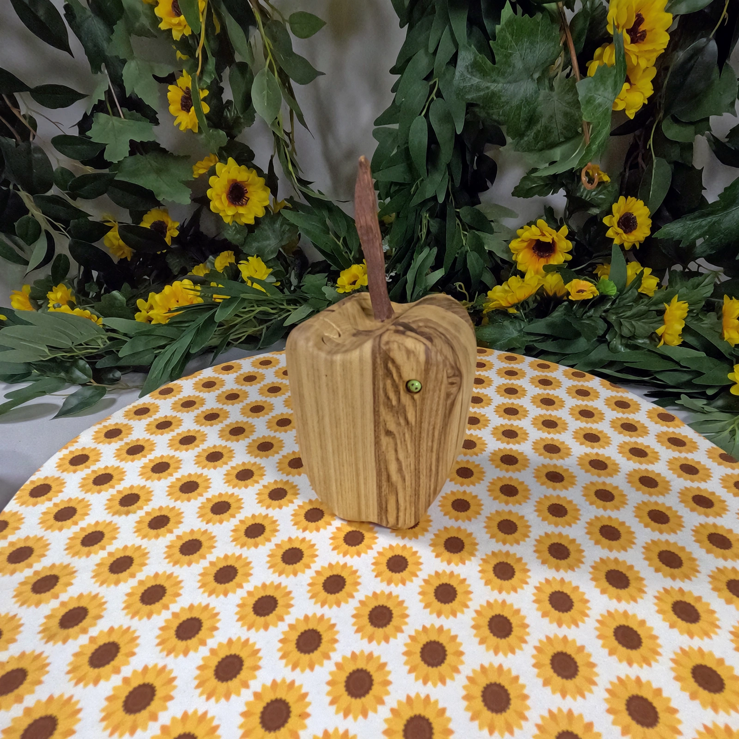 The Adam's Apple - Secret Locking Keepsake Box handcrafted wood product