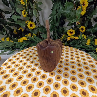 The Adam's Apple - Secret Locking Keepsake Box handcrafted wood product