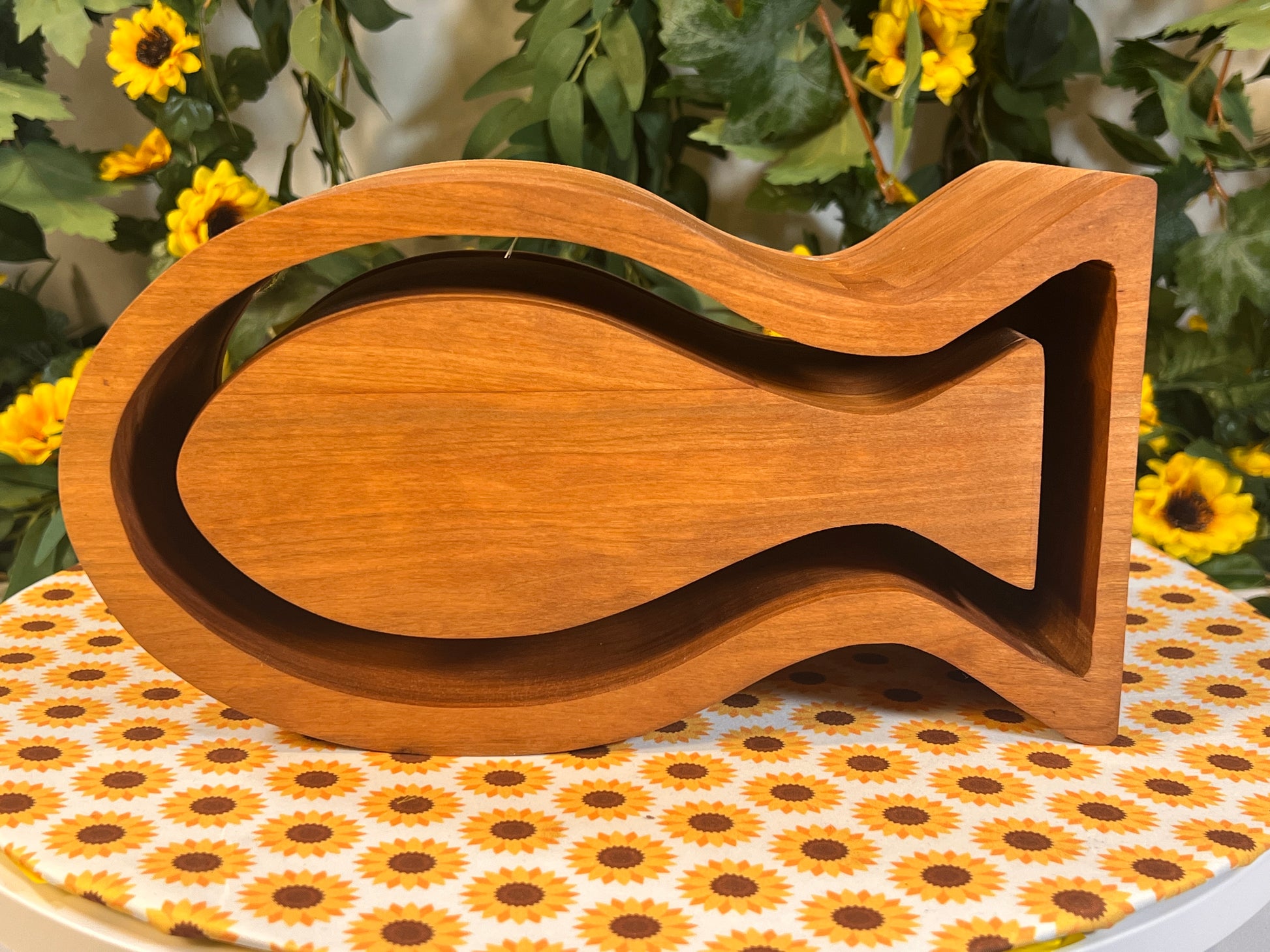 The Floating Ichthus Box, Design C, front view