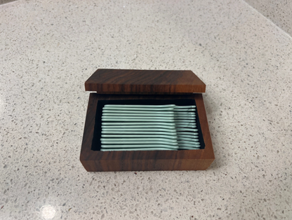 FLOZERZ! box open with floss picks organized inside