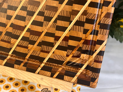 The Ugliest Cutting Board, corner detail