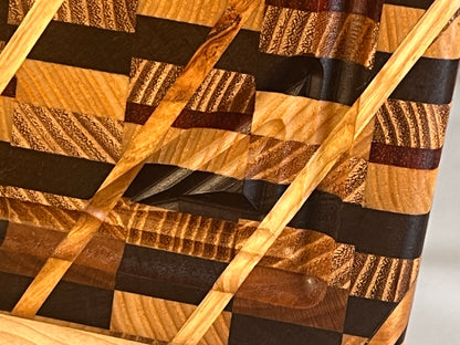 The Ugliest Cutting Board, close-up grain detail